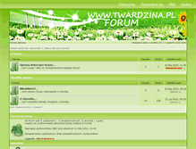 Tablet Screenshot of forum.twardzina.pl